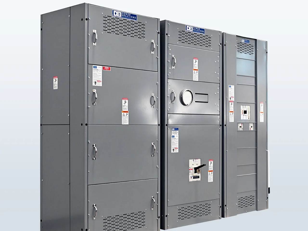 DEI low-voltage switchboard lineup, studio view